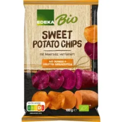 EDEKA Bio Süßkartoffelchips 2farbig 100G