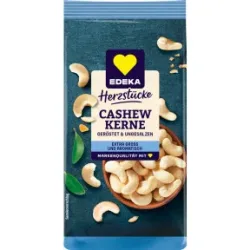 EDEKA Herzstücke Cashew Kerne geröstet & ungesalzen 125G