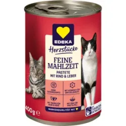 EDEKA Herzstücke Feine Mahlzeit Pastete mit Rind & Leber 400G