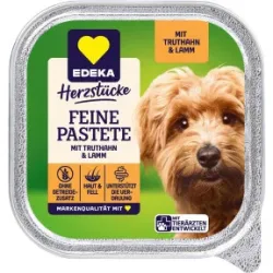 EDEKA Herzstücke Feine Pastete mit Truthahn & Lamm 150G