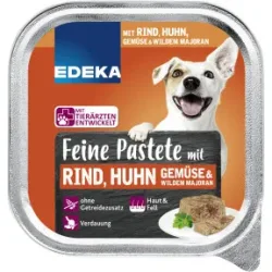 EDEKA Feine Pastete mit Rind, Huhn, Gemüse & wildem Majoran 150G