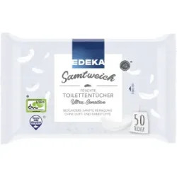 EDEKA Feuchtes Toilettenpapier Samtweich Ultra-Sensitiv 50ST