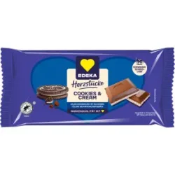 EDEKA Herzstücke Cookies & Cream 90G