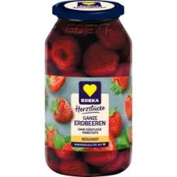EDEKA Herzstücke Erdbeeren ganze Frucht gezuckert 680G