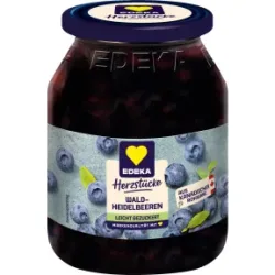 EDEKA Herzstücke Heidelbeeren leicht gezuckert 340G