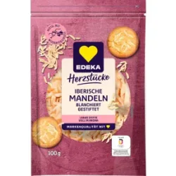 EDEKA Herzstücke Iberische Mandeln blanchiert gestiftelt 100G