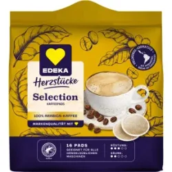 EDEKA Herzstücke Kaffeepads Selection 16ST 112G