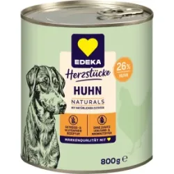 EDEKA Herzstücke Naturals Huhn Hundefutter 800G