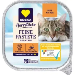 EDEKA Herzstücke Feine Pastete Pute mit Reis 100G