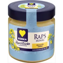 EDEKA Herzstücke Rapshonig im Glas cremig 250G