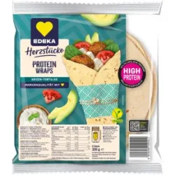 EDEKA Herzstücke High Protein Wraps 8ST 320G