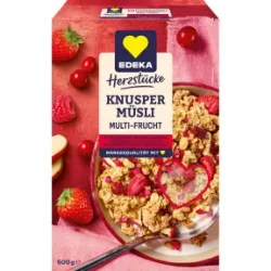 EDEKA Herzstücke Knusper Müsli Multi Frucht 500G