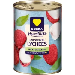 EDEKA Herzstücke Lychees entsteint, leicht gezuckert 425G