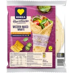 EDEKA Herzstücke Tortilla Wraps Mais 380g