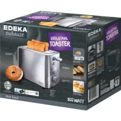 EDEKA zuhause Edelstahl Toaster