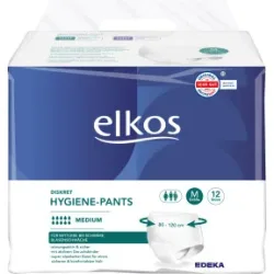 Elkos Diskret Hygiene-Pants Medium 12ST