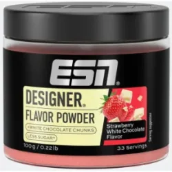ESN Designer Flavor Powder Strawberry White Chocolate 100G