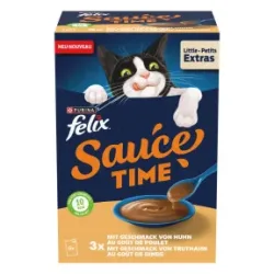 Felix Sauce Time Huhn Truthahn 6ST 240G