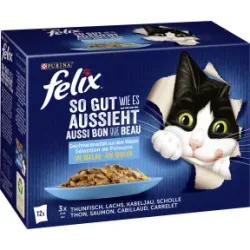 Felix so gut wie es aussieht Geschmacksvielfalt aus dem Wasser 12x85g
