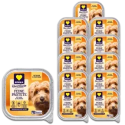 EDEKA Herzstücke Feine Pastete mit Huhn & Truthahn 11x150G