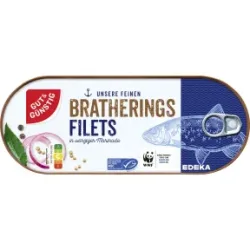Gut & Günstig Bratheringsfilets in würziger Marinade 325G