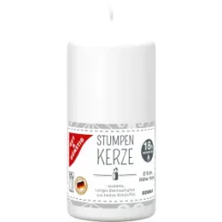Gut & Günstig Stumpenkerze weiß 100/48mm 1ST