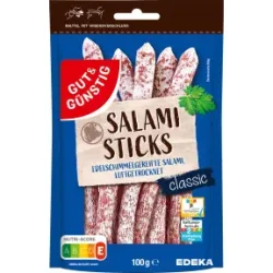 Gut & Günstig Salami Sticks classic 100G
