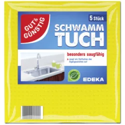 Gut & Günstig Schwammtuch 5ST
