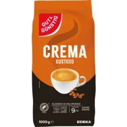 Gut & Gunstig Crema Gustoso ganze Bohnen 1KG