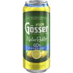 Gösser Natur Radler 0,0% alkoholfrei 0,5L Dose