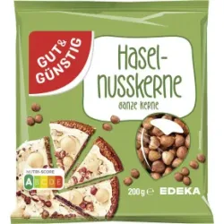 Gut & Günstig Haselnuss ganz 200G