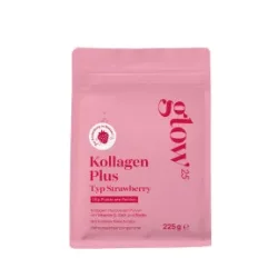 Glow25 Kollagenpulver Plus Typ Strawberry 225G