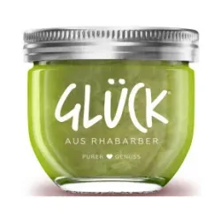 Glück Fruchtaufstich Rhabarber 230G