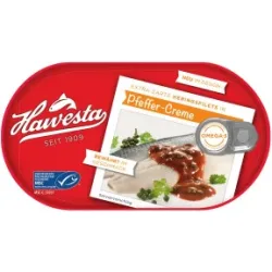 Hawesta Heringsfilet in Pfeffer-Creme 200G