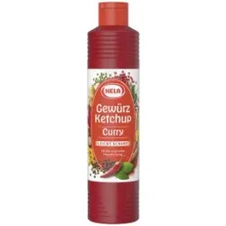 Hela Gewürz Ketchup Curry leicht scharf 800ML
