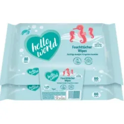Hello World Babytücher Comfort 2x 80ST