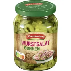 Hengstenberg Wurstsalat-Gurken 330G