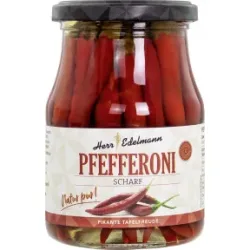 Herr Edelmann Pfefferoni rot scharf 320G
