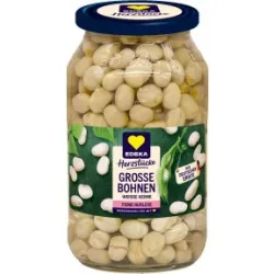 EDEKA Herzstücke Grosse Bohnen 530G