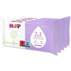 Hipp 2in1 Reinigung und Pflege Feuchttücher 5x 48ST