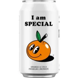 I am Special Orange & Cola Premium Limonade 0,33L Dose