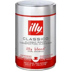 Illy Espresso Classico Mild & Balanced 250G - Abverkauf