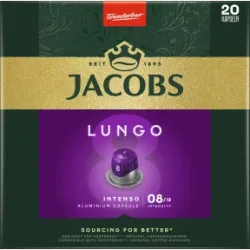 Jacobs Lungo 8 Intenso Kaffeekapseln 20ST 104G