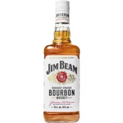 Jim Beam Kentucky Straight Bourbon 40% 0,7L - Etikett verschmutzt/beschädigt