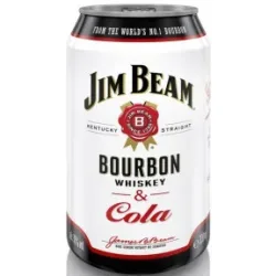 Jim Beam Bourbon & Cola 10% 0,33L