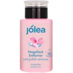 Jolea Nagellackentferner acetonfrei mit Tellerpumpe Rosen Duft 200ML