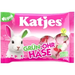 Katjes Grün-Ohr Hase 210G