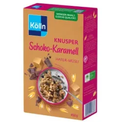 Kölln Knusper Schoko-Karamell Hafer-Müsli 450G