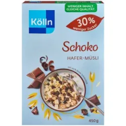 Kölln Schoko Hafer-Müsli 30% weniger Zucker 450G
