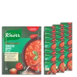 Knorr Feinschmecker Tomatensuppe mit Reis 21x49G